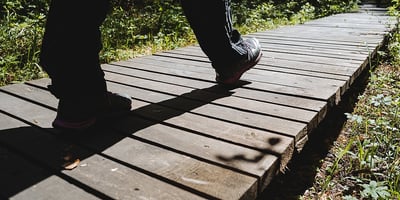 Creating Wooden Walkways on Hiking Trails
