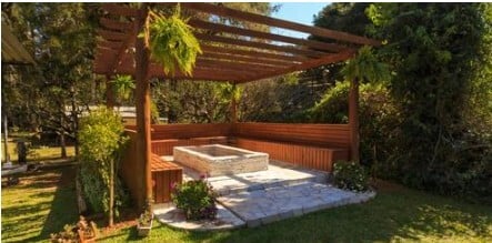 defining an outdoor area